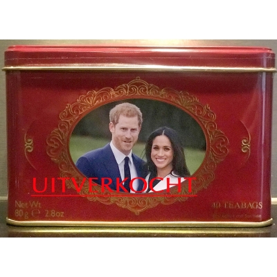 Theetrommel Duke & Duchess of Sussex Theetrommel Duke & Duchess of Sussex